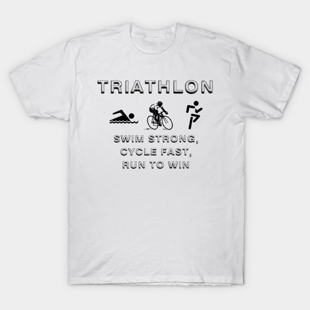 Triathlon T-Shirt by teepossible